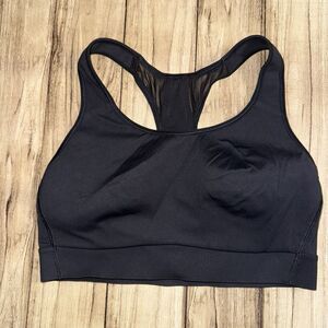 Athleta Women’s Sports Racerback Black 34D - DD Bra